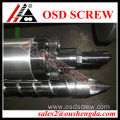 Bimetallic screw barrel for SOUND injection machine